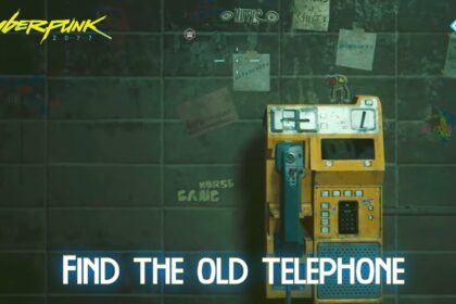 Cyberpunk How to scan and find the old telephone
