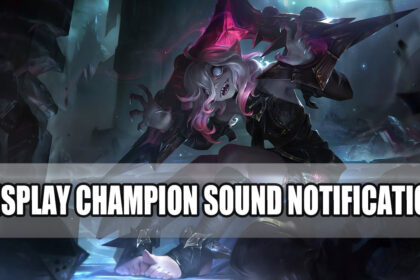 Display Champion Sound Notification
