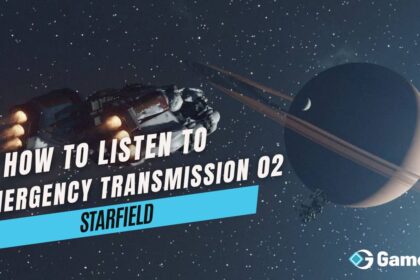 Starfield: How To Listen To Emergency Transmission 02 
