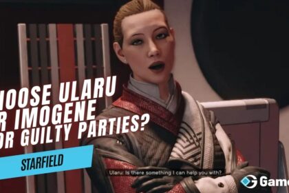 Starfield: Choose Ularu or Imogene for Guilty Parties?