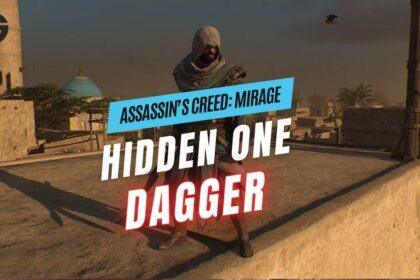 AC Mirage Hidden One Dagger