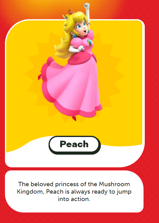 Super Mario Bros Wonder Peach