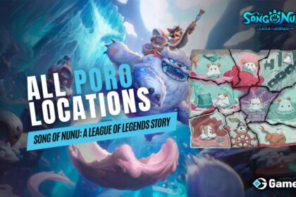 All Poro Locations In Song of Nunu