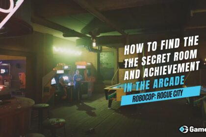 How to find the secret room and achievement in the arcade in RoboCop Rogue City