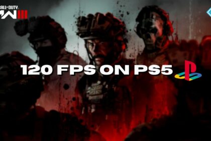 Modern Warfare 3 PS5 120 FPS