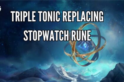 Triple Tonic Replaces Stopwatch Rune