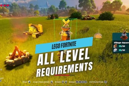 All Level Requirements LEGO Fortnite