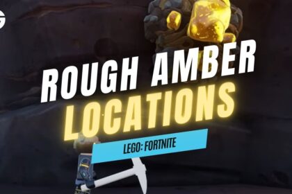 LEGO Fortnite Rough Amber Locations