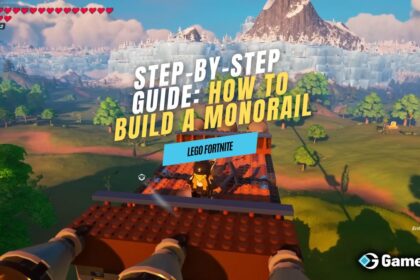 Step-by-Step Guide How to Build a Monorail in LEGO Fortnite