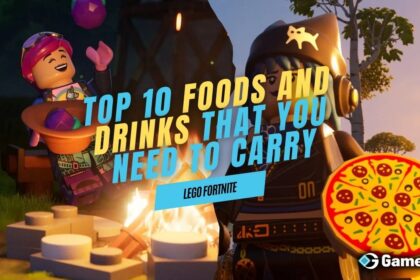 Top 10 Foods And Drinks in LEGO Fortnite