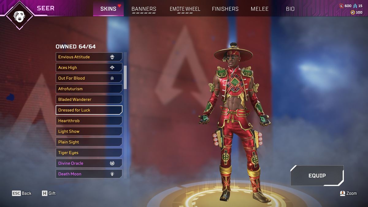 Dressed for Luck Seer