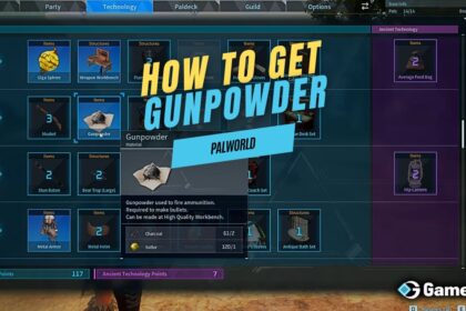 How to get Gunpowder in Palworld