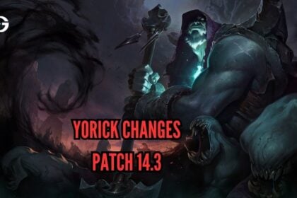 feature image for yorick changes in patch 14.3