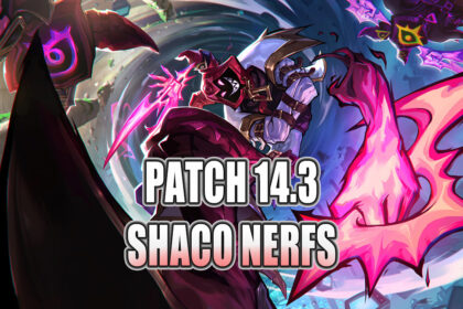 Shaco Getting Big Nerfs In LoL Patch 14.3