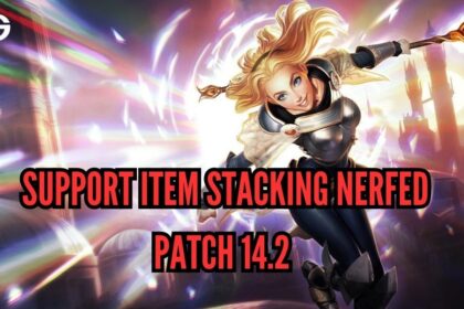 Support Item Stacking Discouraged from LoL Patch 14.2 Onwards