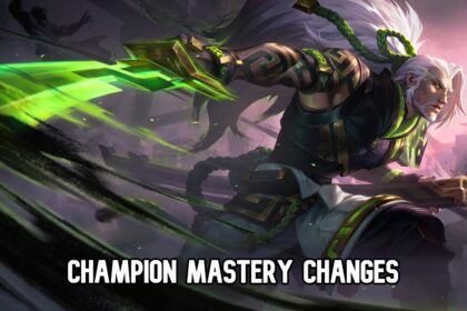 champion mastery changes