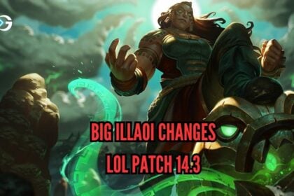 Feature Image for "Big Illaoi Changes in LoL Patch 14.3 "