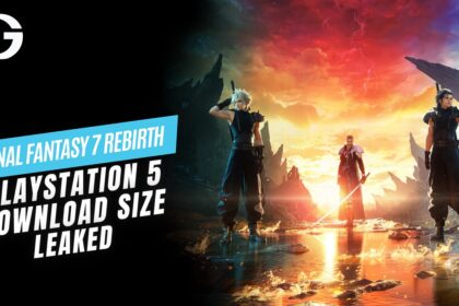 Final Fantasy 7 Rebirth Download Size Leaked