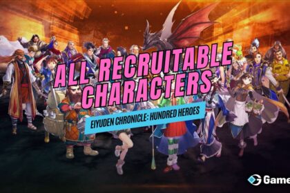 All Recruitable Characters in Eiyuden Chronicle Hundred Heroes