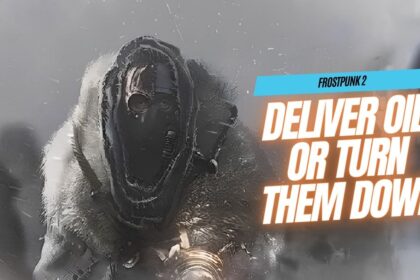 Frostpunk 2 Promise to Deliver them Oil or Turn them Down