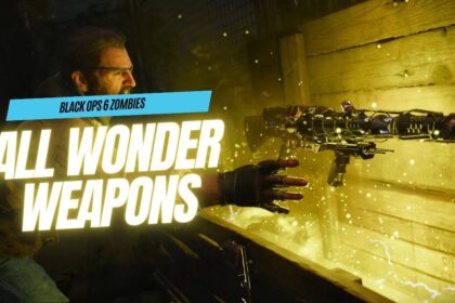 Blacks Ops 6 Zombies- All Wonder Weapons