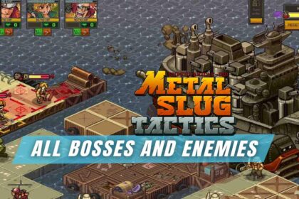 Metal Slug Tactics Bosses