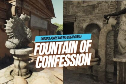 Indiana Jones and the Great Circle Fountain of Confession Puzzle Solution