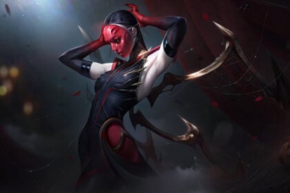 LoL Masque of the Black Rose Elise Skin Splash Art, Price, & Release Date