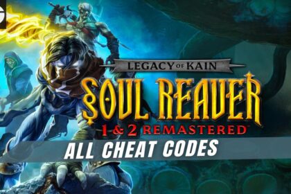 legacy of kain remastered all cheat codes