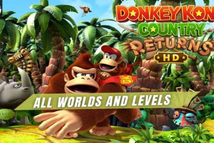 Donkey Kong Country Returns HD all worlds and levels
