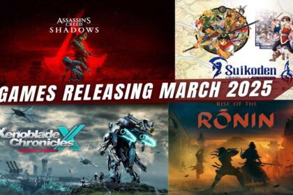 all games releasing march 2025