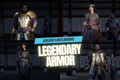 Assassin's Creed Shadows All Legendary Armor