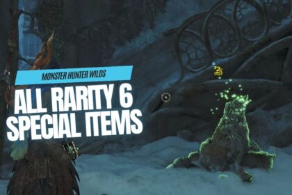 Monster Hunter Wilds All Rarity 6 Special Items
