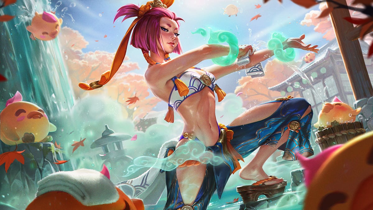 Spirit Blossom Springs Yunara Skin Splash Art, Release Date, and Price
