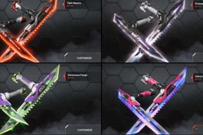 Apex Legends Twin Razors Heirloom