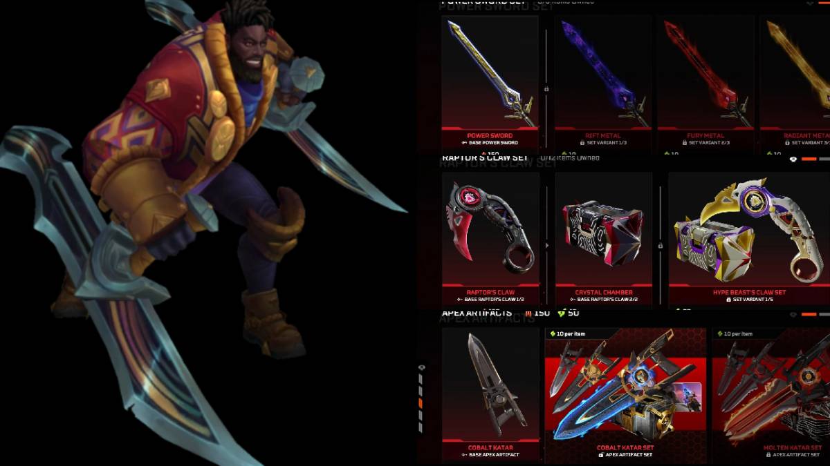 Apex Legends Universal Heirloom Blade Tonfa