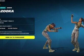 Bazooka Emote Fortnite