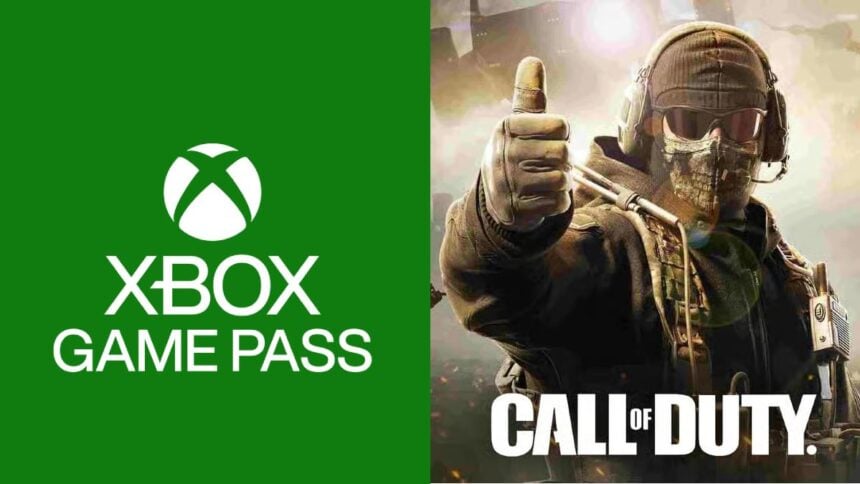Call of duty Xbox Gamespass