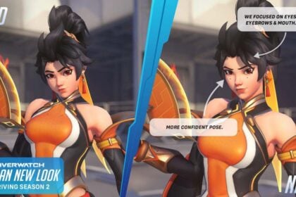 Overwatch Anran new face