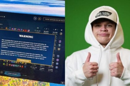 Jynxzi LOL Warning for Throwing match
