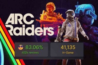 Arc Raiders Player Count Steam Drop