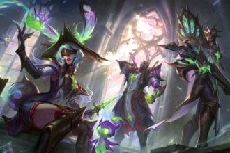 Broken Covenant Aurora, Shen, and Jhin Skin