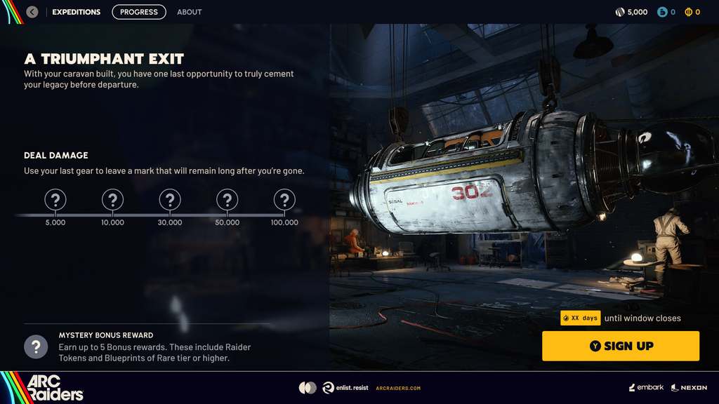 Arc Raiders Fourth Expedition Rewards