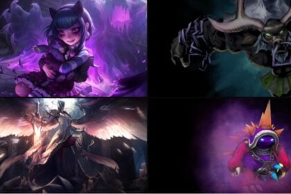 LOL new founders skin splash arts