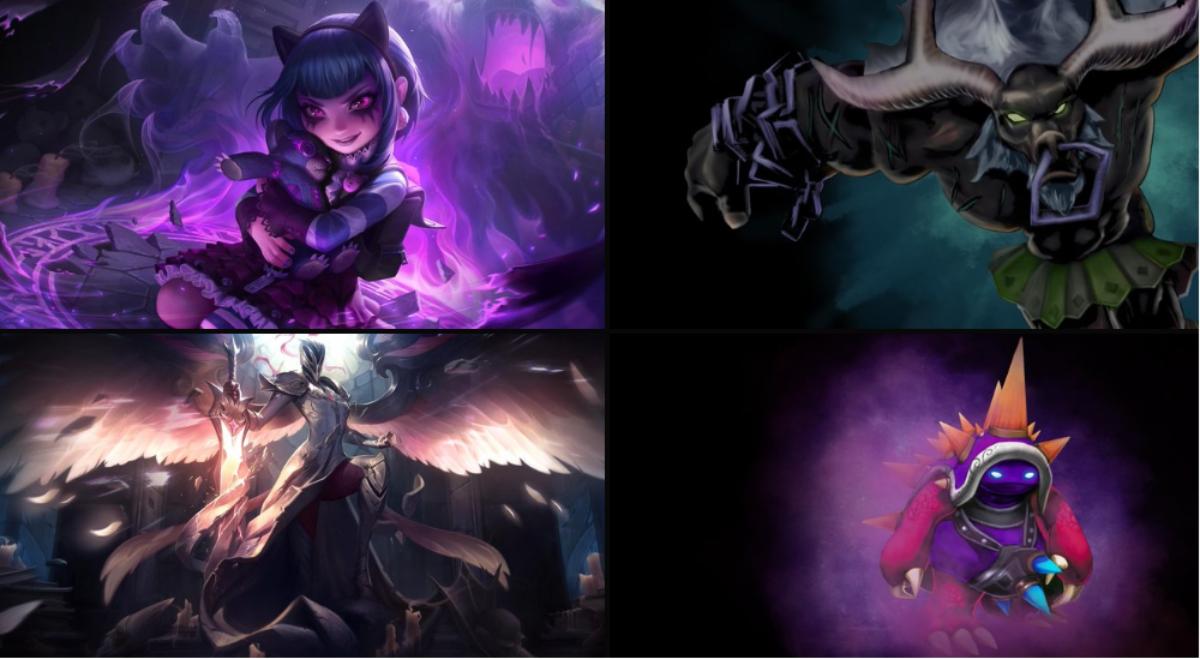 LOL new founders skin splash arts