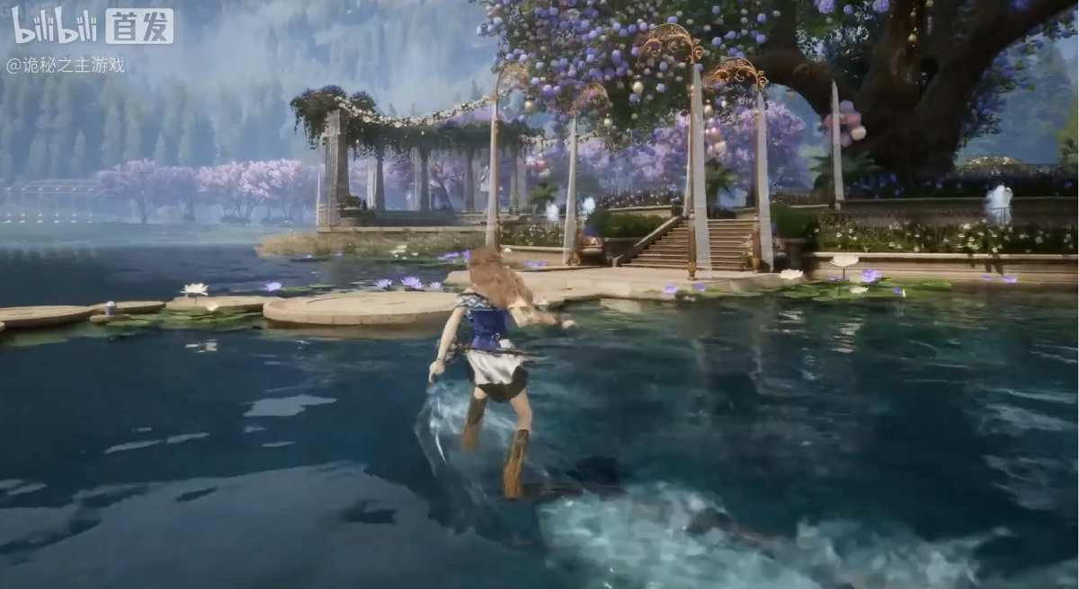 Lord of the Mysteris MMO RPG Water sliding