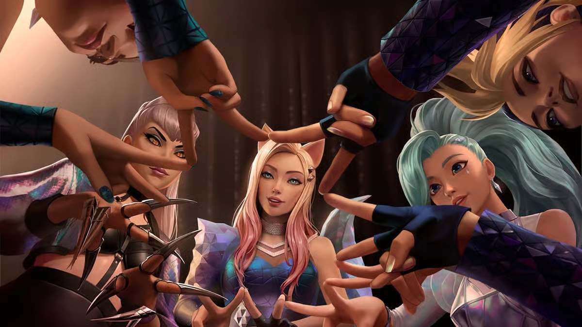 KDA new season lol skins music videos