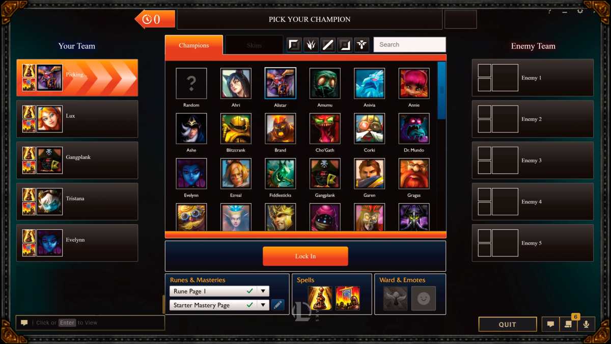 lol classic game mode
