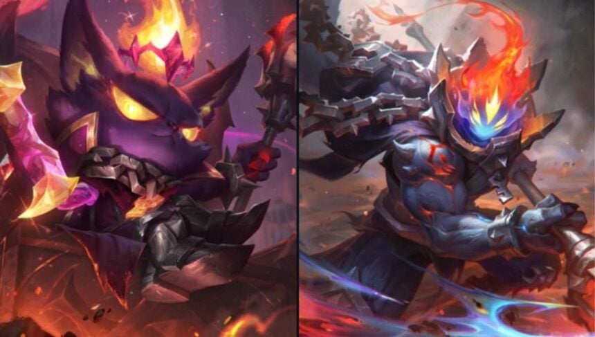 LOL Magma new skins Veigar Jax