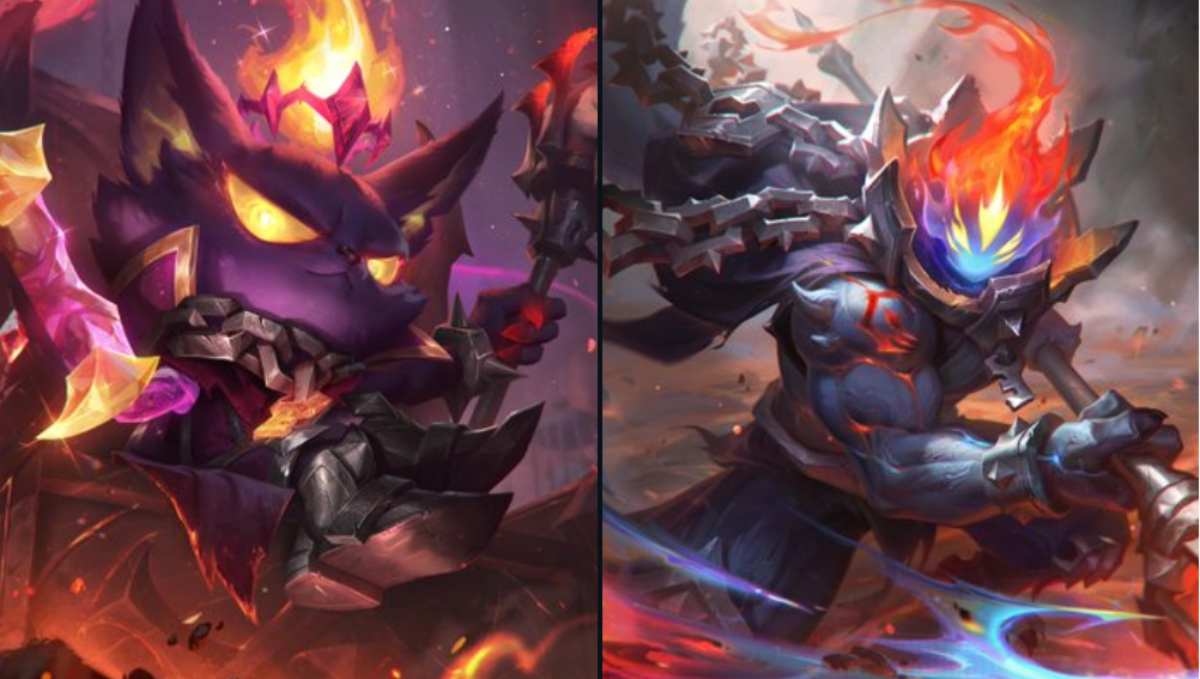 LOL Magma new skins Veigar Jax
